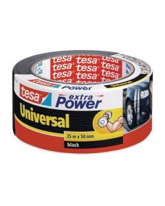 Textilní páska "extra Power 56388", černá, 50 mm x 25 m, univerzální, TESA