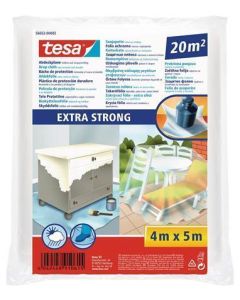 Zakrývací fólie "Extra Strong 56652", extra pevná, 5 m x 4 m, TESA