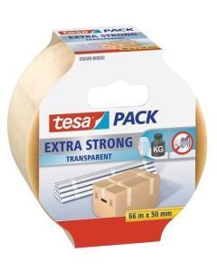 Balicí lepicí páska "Extra Strong 57171", transparentní, 50 mm x 66 m, TESA