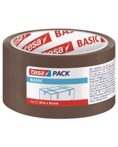 Balicí páska "tesapack Basic", hnědá, 45 mm x 40 m, TESA 585750000000