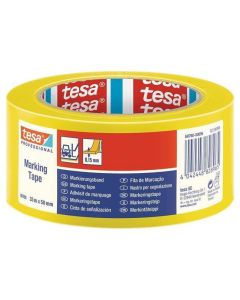 Vyznačovací páska na podlahy "Professional 60760", žlutá, 50 mm x 33 m, TESA