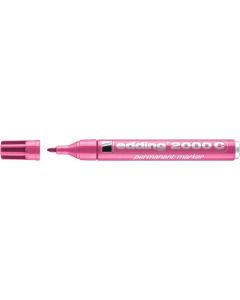 Permanentní popisovač "2000", růžová, 1,5-3 mm, kuželový hrot, EDDING 7580107007