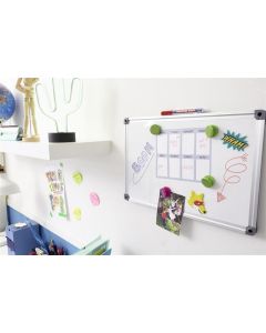 Popisovač na bílou tabuli a flipchart "250", červená, 1-3mm, kuželový hrot, EDDING