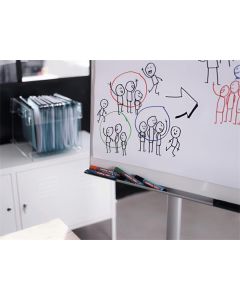 Popisovač na bílou tabuli a flipchart "380", mix barev, 1,5-3mm, kuželový hrot, 4ks/bal., EDDING