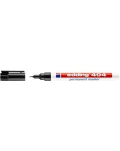 Permanentní popisovač "404", černá, kuželový hrot, 0,75 mm, EDDING
