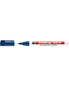 Permanentní popisovač "404", modrá, kuželový hrot, 0,75 mm, EDDING
