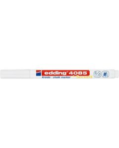 Křídový popisovač "4085", bílá, 1-2 mm, kuželový hrot, tekutý, EDDING 4-4085049