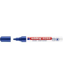 Křídový popisovač "4095", modrá, 2-3 mm, kuželový hrot, tekutý, EDDING 4-4095003