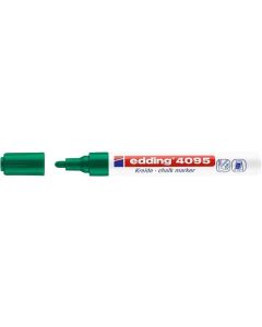 Křídový popisovač "4095", zelená, 2-3 mm, kuželový hrot, tekutý, EDDING 4-4095004