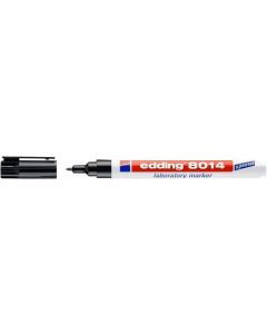 Laboratorní popisovač "8014", černá, 1 mm, kulatý hrot, EDDING