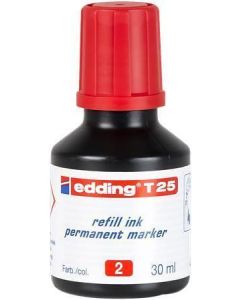Náplň do permanentního popisovače "MTK 25", červená, EDDING