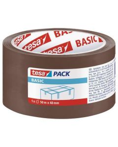 Balicí páska "Basic 58573", hnědá, 48 mm x 50 m, TESA