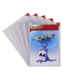 Kapsa, červená, magnetické zavírání, A4, DJOIS