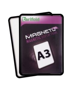Prezentační kapsa "Magneto Solo", černá, magnetická, A3, DJOIS