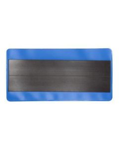 Logistická kapsa, modrá, magnetická, 160 x 80 mm, PVC,  DJOIS F200056