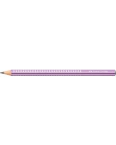 Grafitová tužka "Sparkle Jumbo", metalická fialová, B, trojhranná, FABER-CASTELL 111663