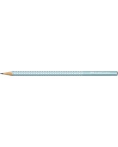 Grafitová tužka "Sparkle", metalická modrá, B, trojhranná, FABER-CASTELL 118262
