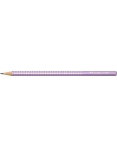 Grafitová tužka "Sparkle", metalická modrá, B, trojhranná, FABER-CASTELL 118263