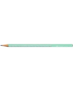 Grafitová tužka "Sparkle Aurora", mátově zelená, B, trojhranná, FABER-CASTELL 118293