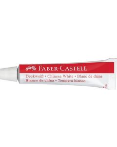 Temperová barva, bílá, 3x 7,5 ml, FABER-CASTELL 125093