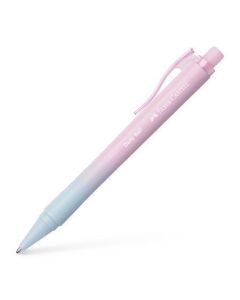 Kuličkové pero "Daily Ball Flow", modrá, 1 mm, XB, tělo Blushing Sky, FABER-CASTELL 140680