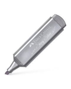 Zvýrazňovač "TL 46", stříbrná, 1-5 mm, FABER-CASTELL