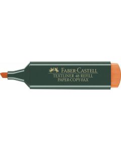 Zvýrazňovač "Textliner 48", oranžová, 1-5 mm, FABER-CASTELL