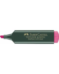 Zvýrazňovač "Textliner 48", růžová, 1-5 mm, FABER-CASTELL