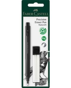 Pryž v tužce s náhradní náplní, černá, 2,5 mm, FABER-CASTELL 185610