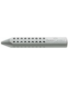 Pryž tužková "Grip 2001", trojhranná, šedá, FABER-CASTELL