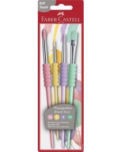 Sada štětců,  č. 4-8-10-12, FABER-CASTELL