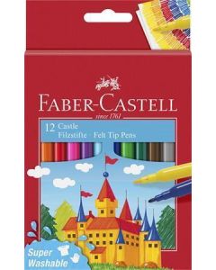 Fixy, 12 barev, FABER-CASTELL 554201