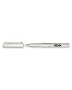 Dekorační popisovač "M850", bílá, 1 mm, kuželový hrot, GRANIT