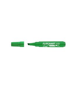 Popisovač na flipchart "Artip 12 XXL", zelená, 1-4mm, klínový hrot, ICO