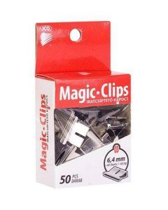 Klip na dokumenty, 6,4 mm, ICO "Magic Clips"