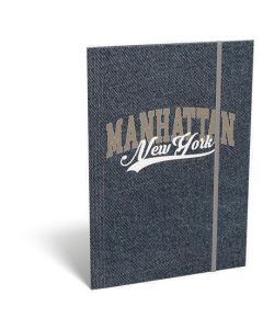Desky s gumičkou "Manhattan New York", karton, A4, LIZZYSULI 7460148011