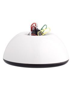 Zásobník na sponky magnetický, ICO "Lux", bílý