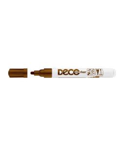Lakový popisovač "Decomaker", hnědá, 2-4mm, ICO