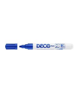 Lakový popisovač "Decomaker", modrá, 2-4mm, ICO