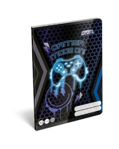Sešit "Esport Gamer on duty", 27-32, A5, čtverečkovaný, 32 listů, LIZZYSULI 7500171008