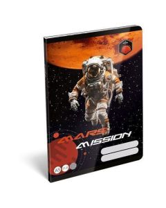 Sešit "Mars Mission", 27-32, A5, čtverečkovaný, 32 listů, LIZZYSULI 7500171006