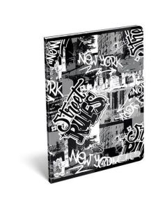 Sešit "Street Rules", A4, čistý, 32 listů, LIZZYSULI 7500166004