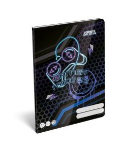 Sešit "Esport Gamer on duty", 20-32, A5, čistý, 32 listů, LIZZYSULI 7500172008