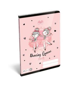 Sešit "Tiny Dancer, Lovely Ballerina", 20-32, A5, čistý, 32 listů, LIZZYSULI 7500172003
