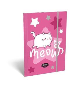 Desky s gumičkou "Kit tok Stars Purrfect", karton, A4, LIZZYSULI 7460148002