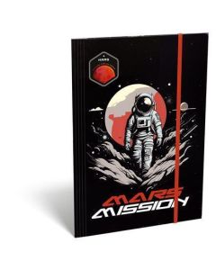 Desky s gumičkou "Mars Mission", karton, A4, LIZZYSULI 7460148006