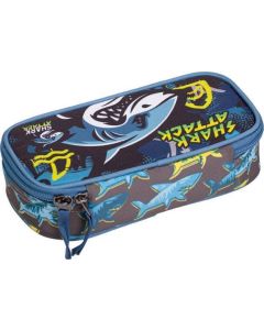 Penál "Shark Attack", na zip, LIZZYSULI 7210045007
