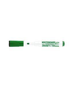 Popisovač na bílou tabuli a flipchart "Markeraser", zelená, 1-3mm, multifunkční, ICO