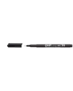 Permanentní popisovač, OHP, S, černá, 0,3mm, ICO