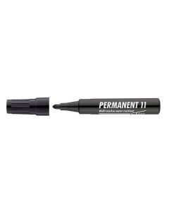Permanentní popisovač "Permanent 11", černá, 1-3mm, kuželový hrot, ICO
